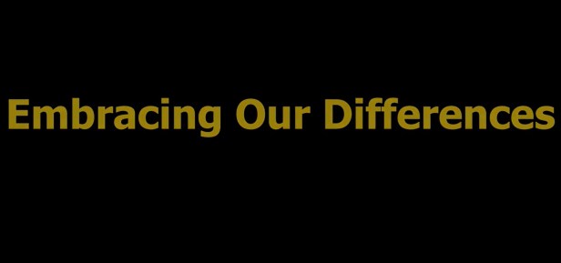 Embracing our differences